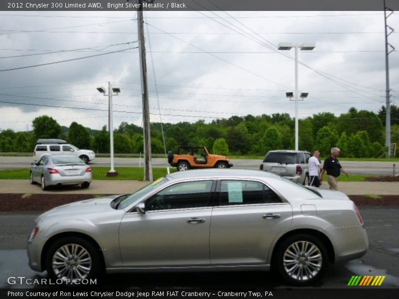 Bright Silver Metallic / Black 2012 Chrysler 300 Limited AWD