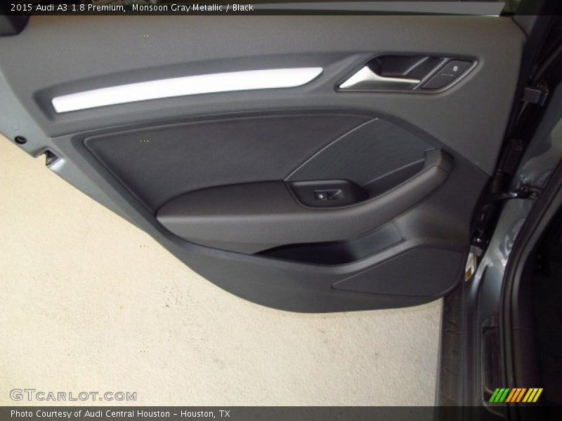 Monsoon Gray Metallic / Black 2015 Audi A3 1.8 Premium