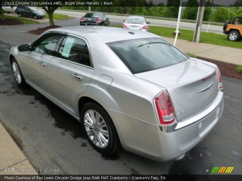 Bright Silver Metallic / Black 2012 Chrysler 300 Limited AWD