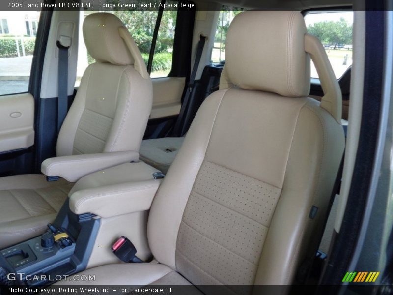 Tonga Green Pearl / Alpaca Beige 2005 Land Rover LR3 V8 HSE