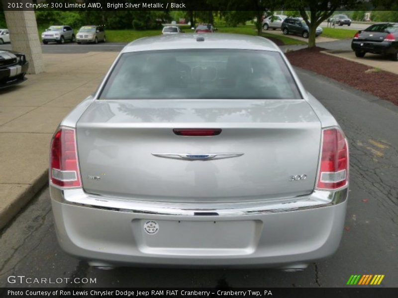 Bright Silver Metallic / Black 2012 Chrysler 300 Limited AWD