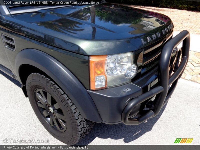 Tonga Green Pearl / Alpaca Beige 2005 Land Rover LR3 V8 HSE