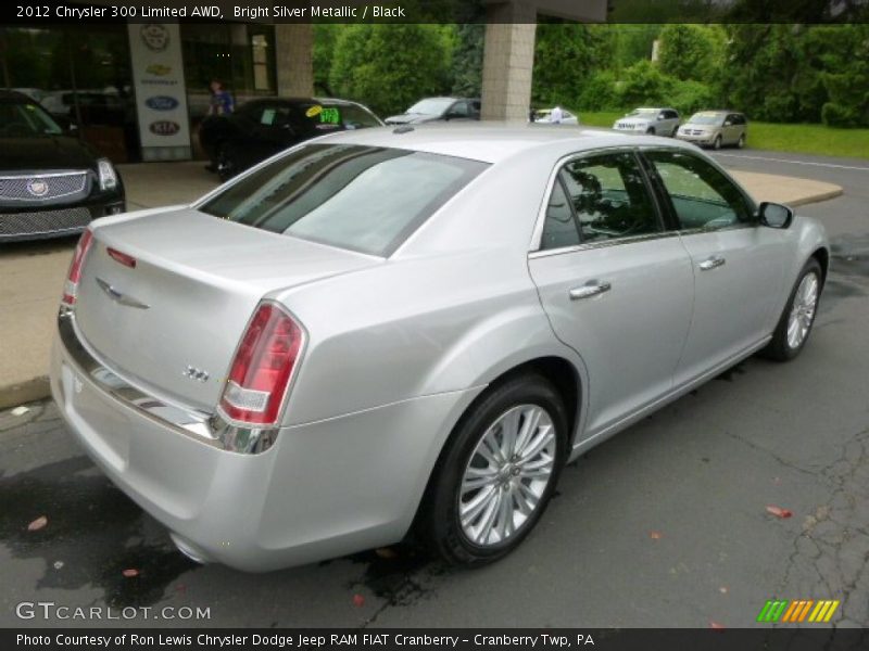 Bright Silver Metallic / Black 2012 Chrysler 300 Limited AWD