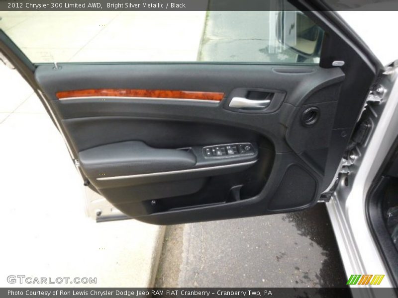 Bright Silver Metallic / Black 2012 Chrysler 300 Limited AWD