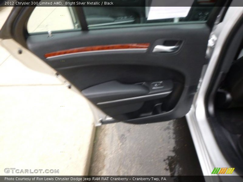 Bright Silver Metallic / Black 2012 Chrysler 300 Limited AWD