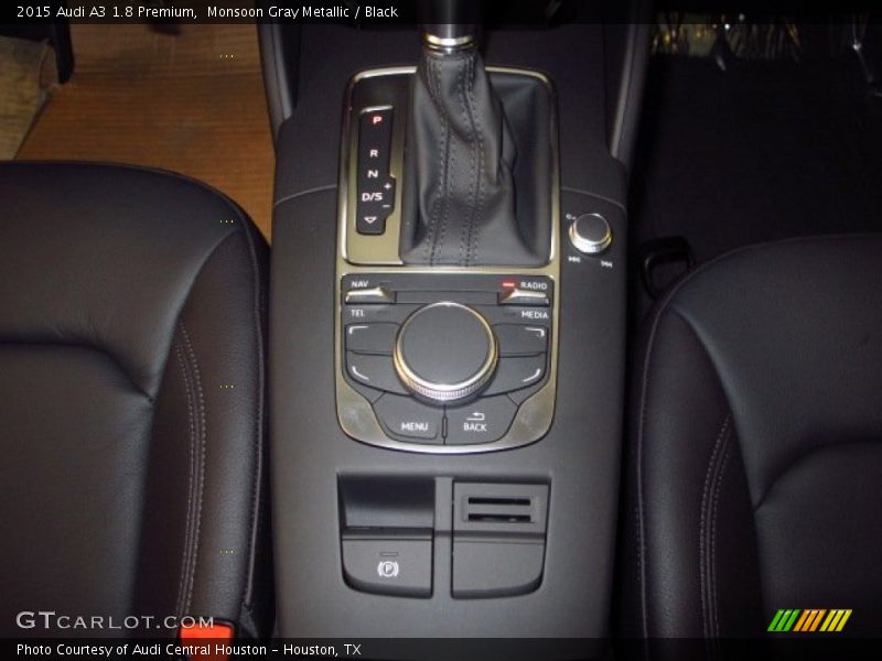 Monsoon Gray Metallic / Black 2015 Audi A3 1.8 Premium