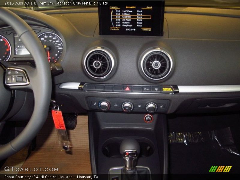 Monsoon Gray Metallic / Black 2015 Audi A3 1.8 Premium
