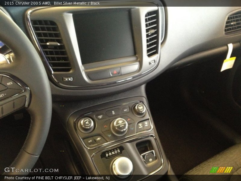 Billet Silver Metallic / Black 2015 Chrysler 200 S AWD