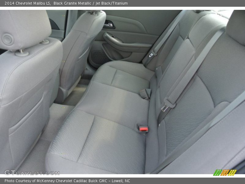 Black Granite Metallic / Jet Black/Titanium 2014 Chevrolet Malibu LS