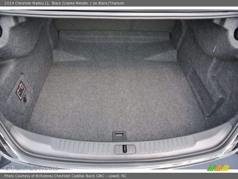 Black Granite Metallic / Jet Black/Titanium 2014 Chevrolet Malibu LS