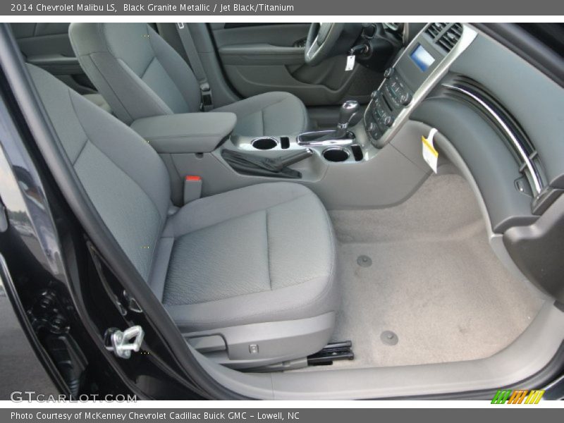 Black Granite Metallic / Jet Black/Titanium 2014 Chevrolet Malibu LS