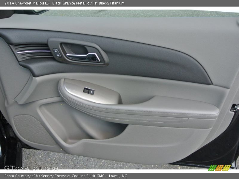 Black Granite Metallic / Jet Black/Titanium 2014 Chevrolet Malibu LS