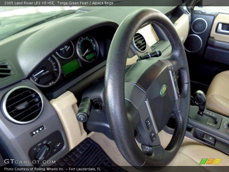 Tonga Green Pearl / Alpaca Beige 2005 Land Rover LR3 V8 HSE