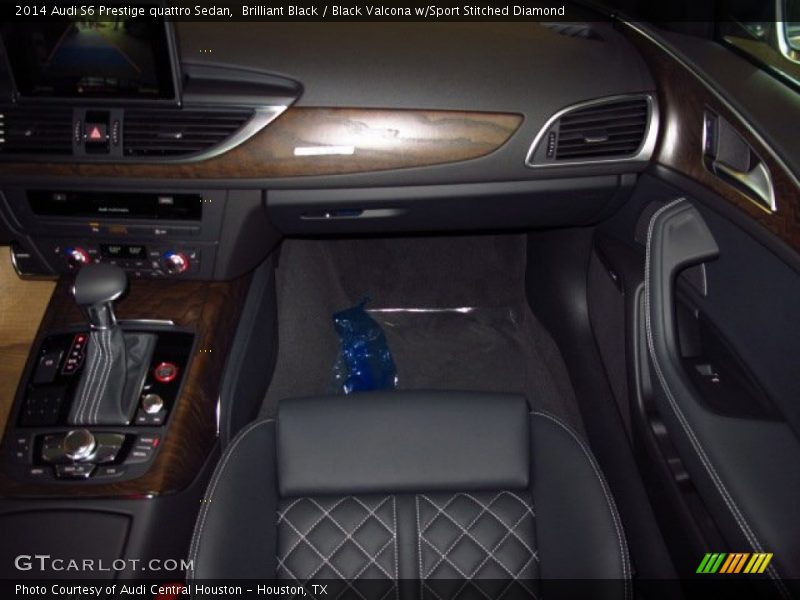 Brilliant Black / Black Valcona w/Sport Stitched Diamond 2014 Audi S6 Prestige quattro Sedan