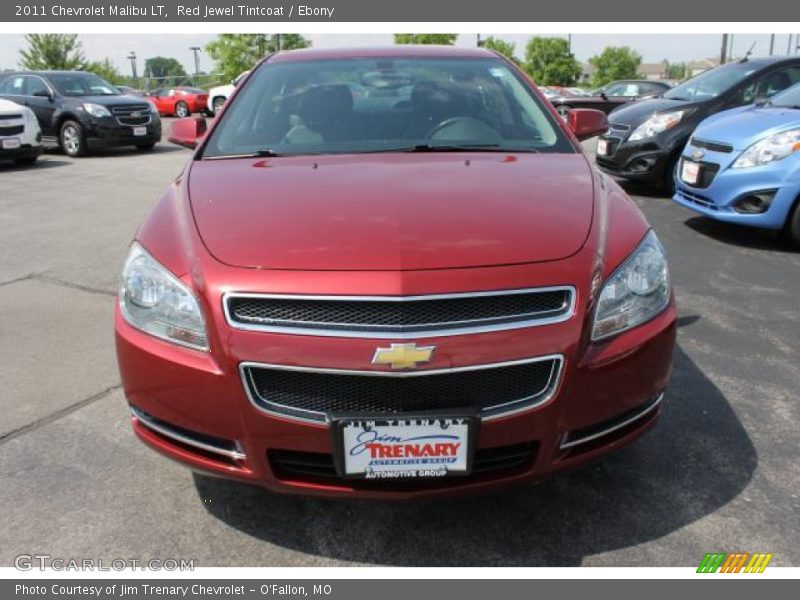 Red Jewel Tintcoat / Ebony 2011 Chevrolet Malibu LT