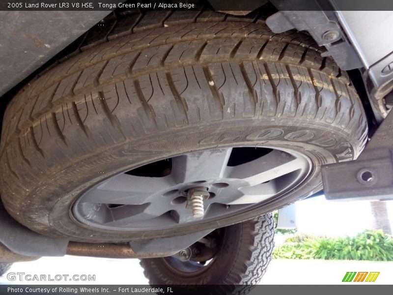 Tonga Green Pearl / Alpaca Beige 2005 Land Rover LR3 V8 HSE