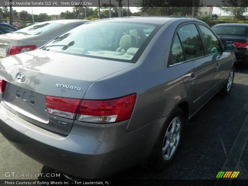 Steel Gray / Gray 2006 Hyundai Sonata GLS V6