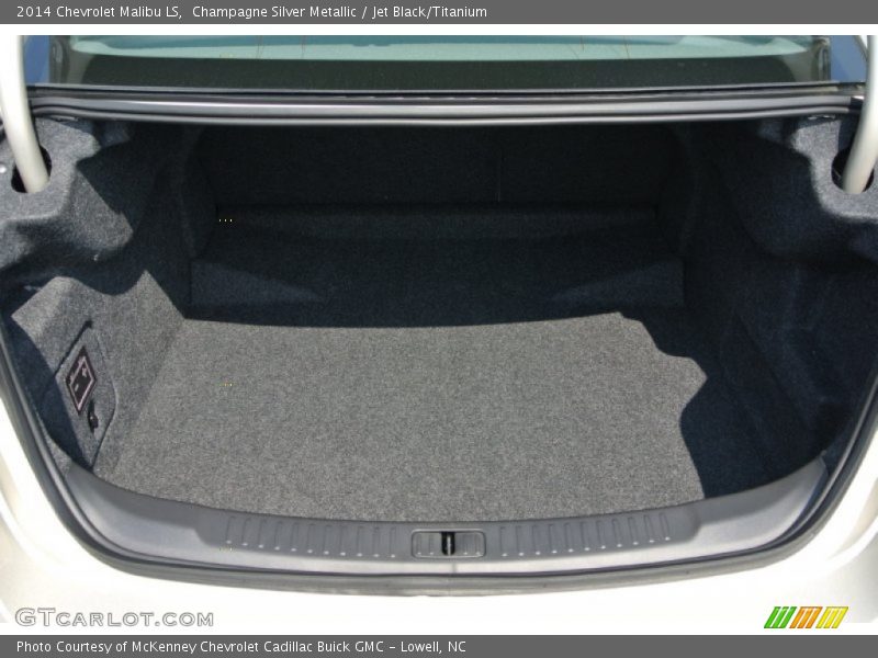 Champagne Silver Metallic / Jet Black/Titanium 2014 Chevrolet Malibu LS