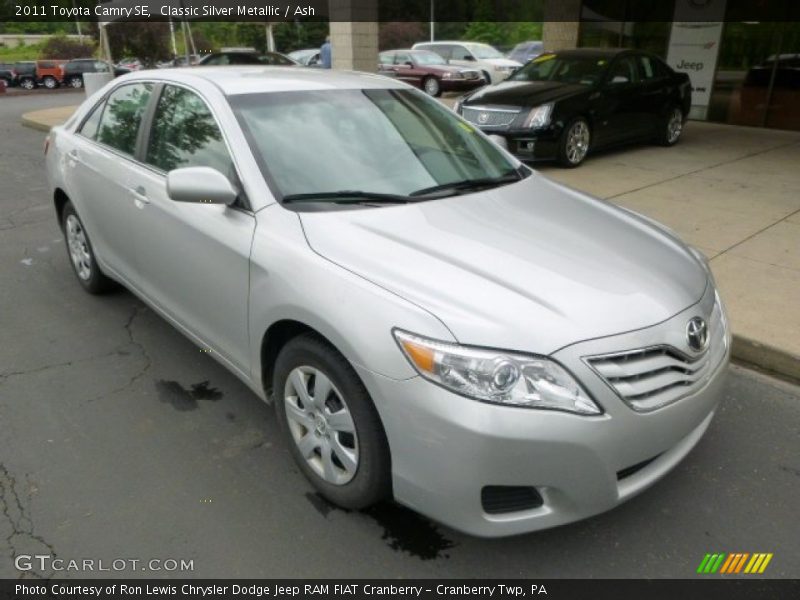 Classic Silver Metallic / Ash 2011 Toyota Camry SE