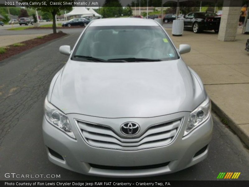 Classic Silver Metallic / Ash 2011 Toyota Camry SE