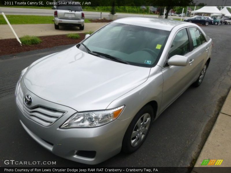 Classic Silver Metallic / Ash 2011 Toyota Camry SE