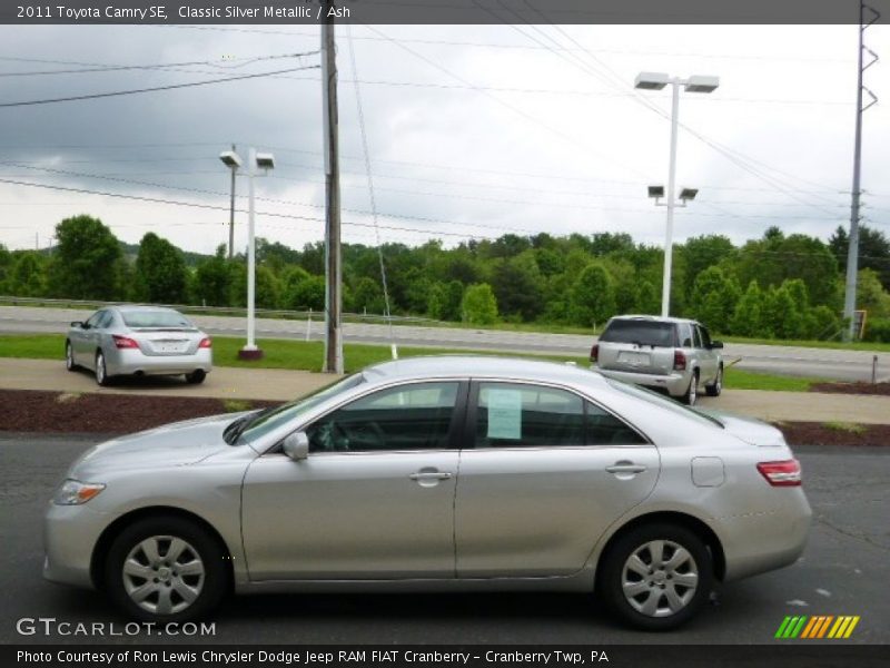 Classic Silver Metallic / Ash 2011 Toyota Camry SE
