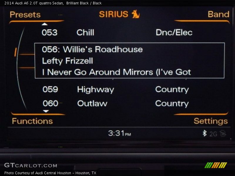 Brilliant Black / Black 2014 Audi A6 2.0T quattro Sedan