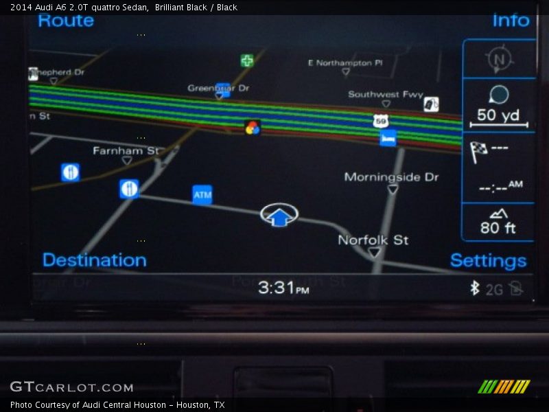 Brilliant Black / Black 2014 Audi A6 2.0T quattro Sedan