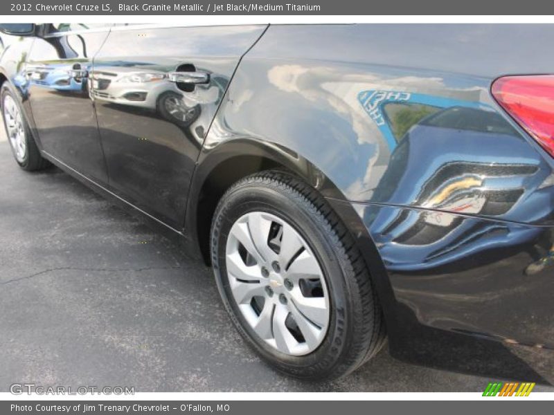 Black Granite Metallic / Jet Black/Medium Titanium 2012 Chevrolet Cruze LS