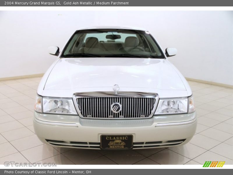 Gold Ash Metallic / Medium Parchment 2004 Mercury Grand Marquis GS