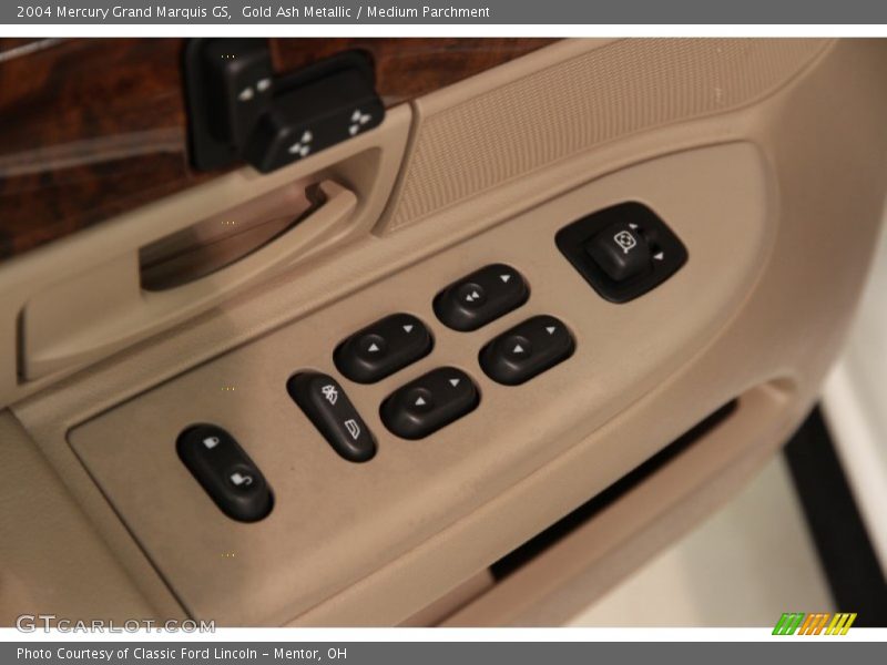 Gold Ash Metallic / Medium Parchment 2004 Mercury Grand Marquis GS
