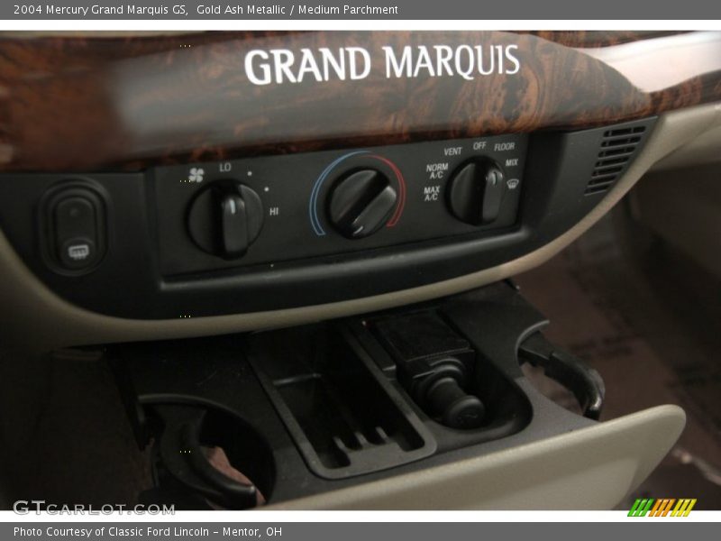 Gold Ash Metallic / Medium Parchment 2004 Mercury Grand Marquis GS