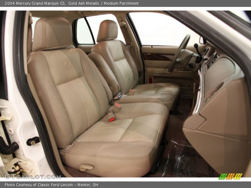 Gold Ash Metallic / Medium Parchment 2004 Mercury Grand Marquis GS