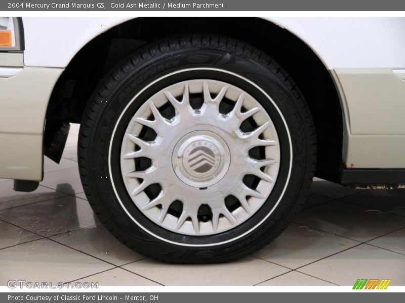 Gold Ash Metallic / Medium Parchment 2004 Mercury Grand Marquis GS