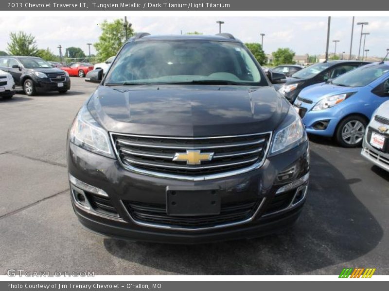 Tungsten Metallic / Dark Titanium/Light Titanium 2013 Chevrolet Traverse LT
