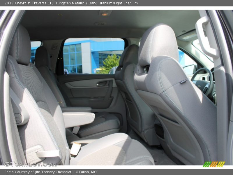 Tungsten Metallic / Dark Titanium/Light Titanium 2013 Chevrolet Traverse LT