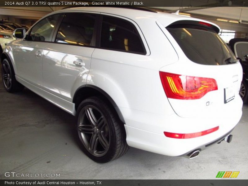 Glacier White Metallic / Black 2014 Audi Q7 3.0 TFSI quattro S Line Package