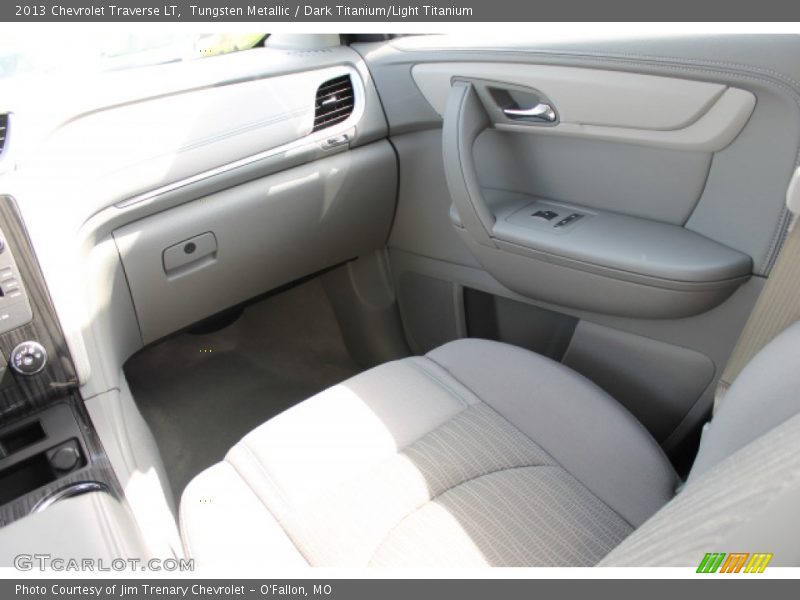 Tungsten Metallic / Dark Titanium/Light Titanium 2013 Chevrolet Traverse LT