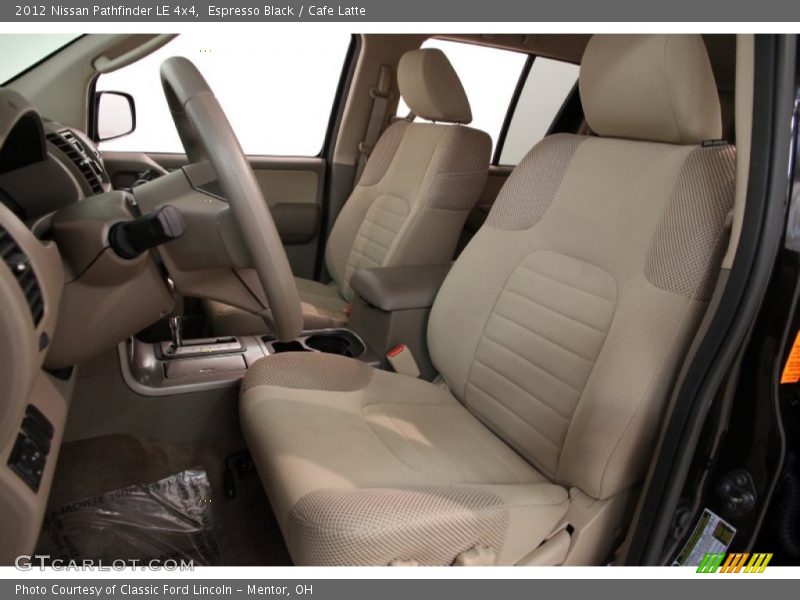 Espresso Black / Cafe Latte 2012 Nissan Pathfinder LE 4x4