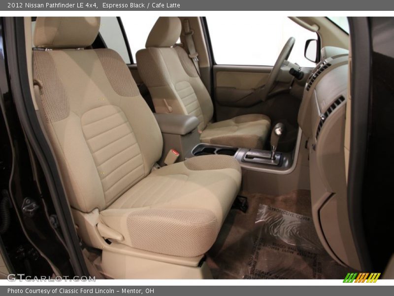 Espresso Black / Cafe Latte 2012 Nissan Pathfinder LE 4x4