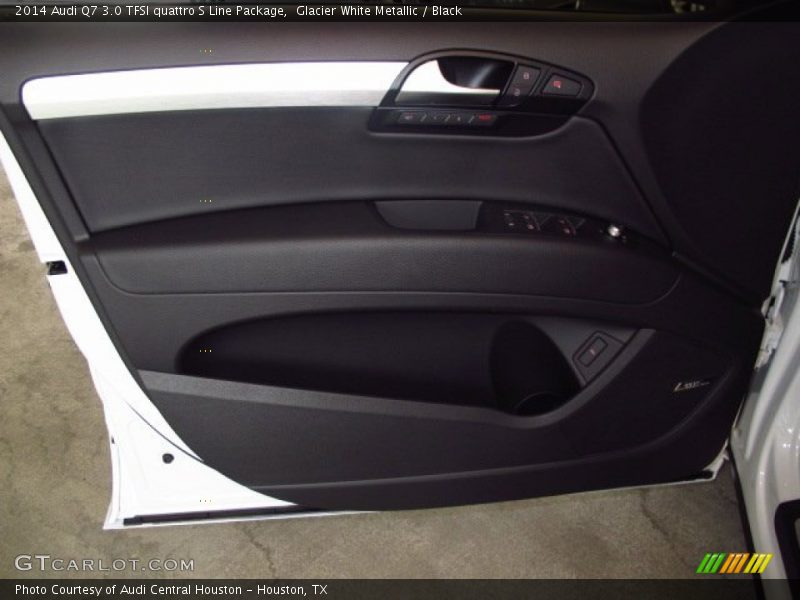 Glacier White Metallic / Black 2014 Audi Q7 3.0 TFSI quattro S Line Package