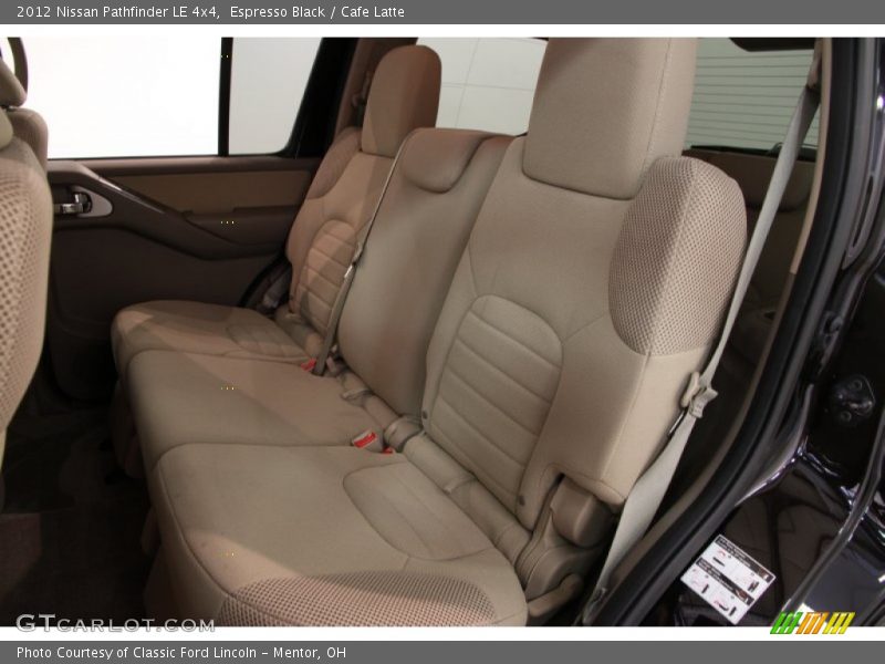 Espresso Black / Cafe Latte 2012 Nissan Pathfinder LE 4x4