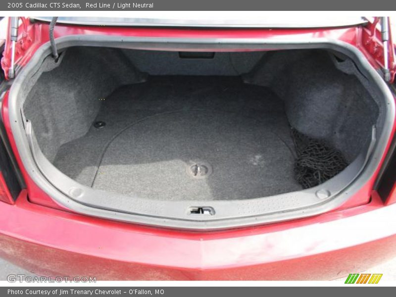 Red Line / Light Neutral 2005 Cadillac CTS Sedan