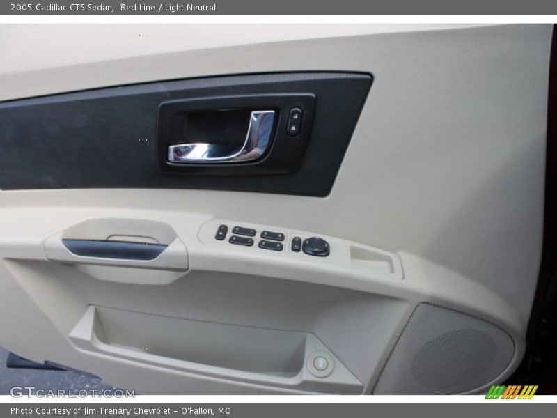 Red Line / Light Neutral 2005 Cadillac CTS Sedan