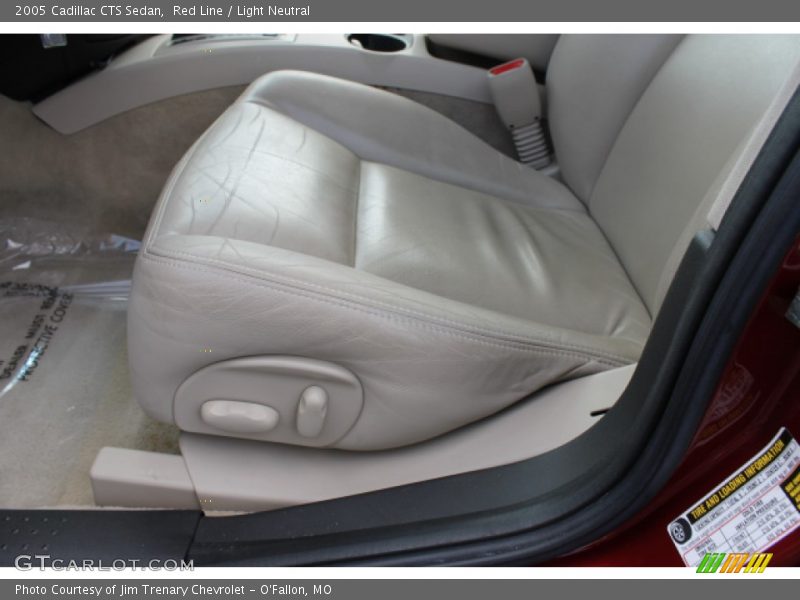 Red Line / Light Neutral 2005 Cadillac CTS Sedan