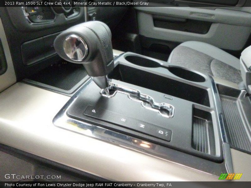 Mineral Gray Metallic / Black/Diesel Gray 2013 Ram 1500 SLT Crew Cab 4x4
