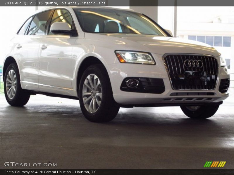 Ibis White / Pistachio Beige 2014 Audi Q5 2.0 TFSI quattro