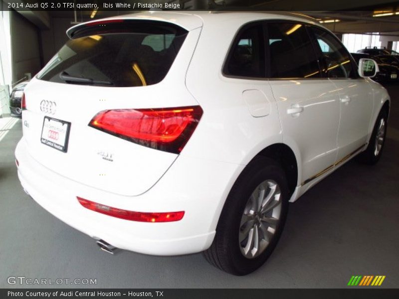 Ibis White / Pistachio Beige 2014 Audi Q5 2.0 TFSI quattro