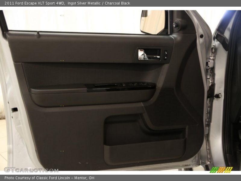 Ingot Silver Metallic / Charcoal Black 2011 Ford Escape XLT Sport 4WD