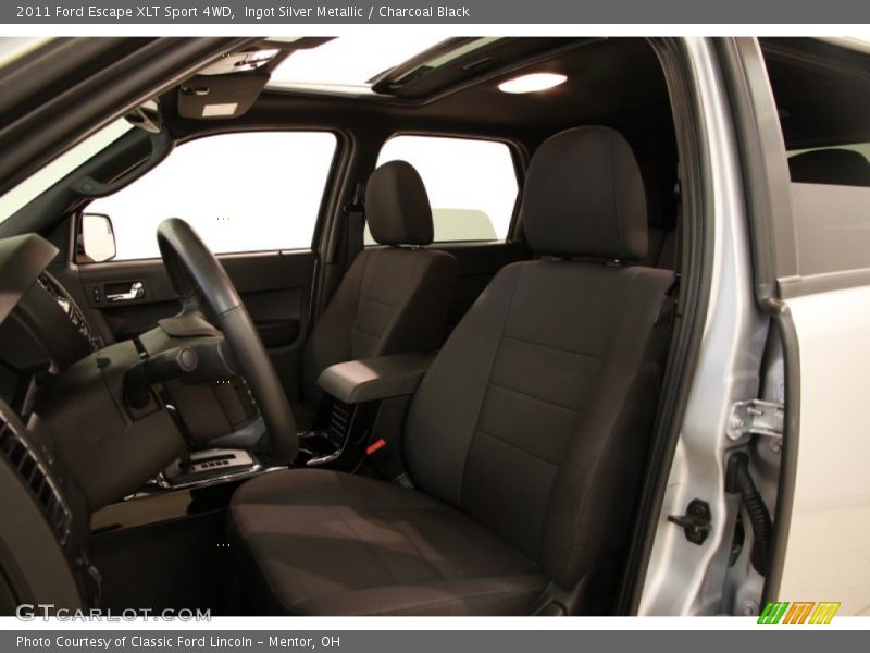 Ingot Silver Metallic / Charcoal Black 2011 Ford Escape XLT Sport 4WD